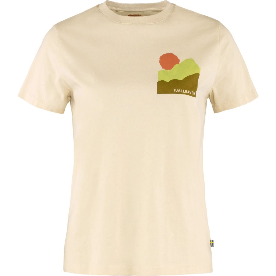 Nature T-Shirt W Chalk White Fjällräven