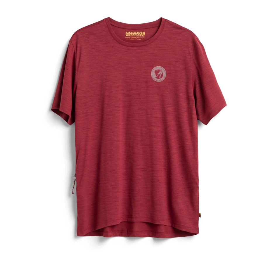Pomegranate Red S/F Wool T-Shirt M Fjällräven