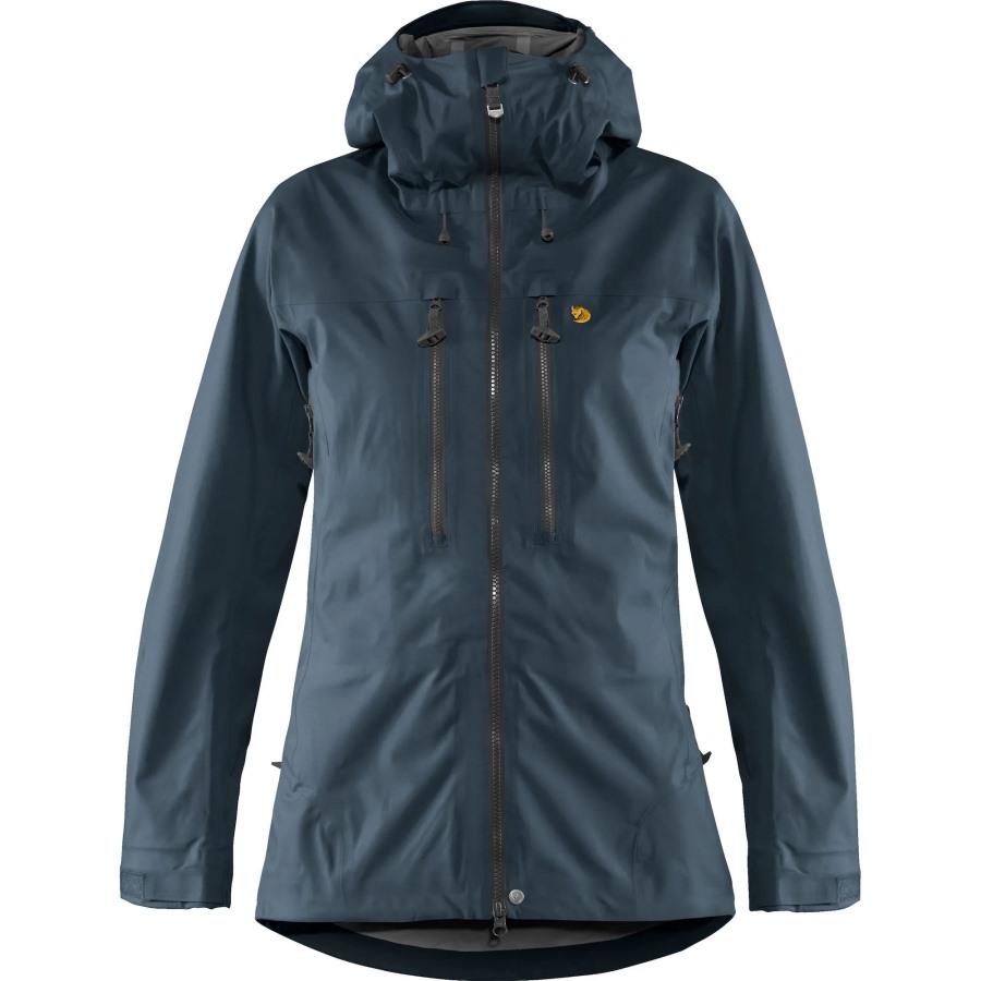Fjällräven Mountain Blue Bergtagen Eco-Shell Jacket W