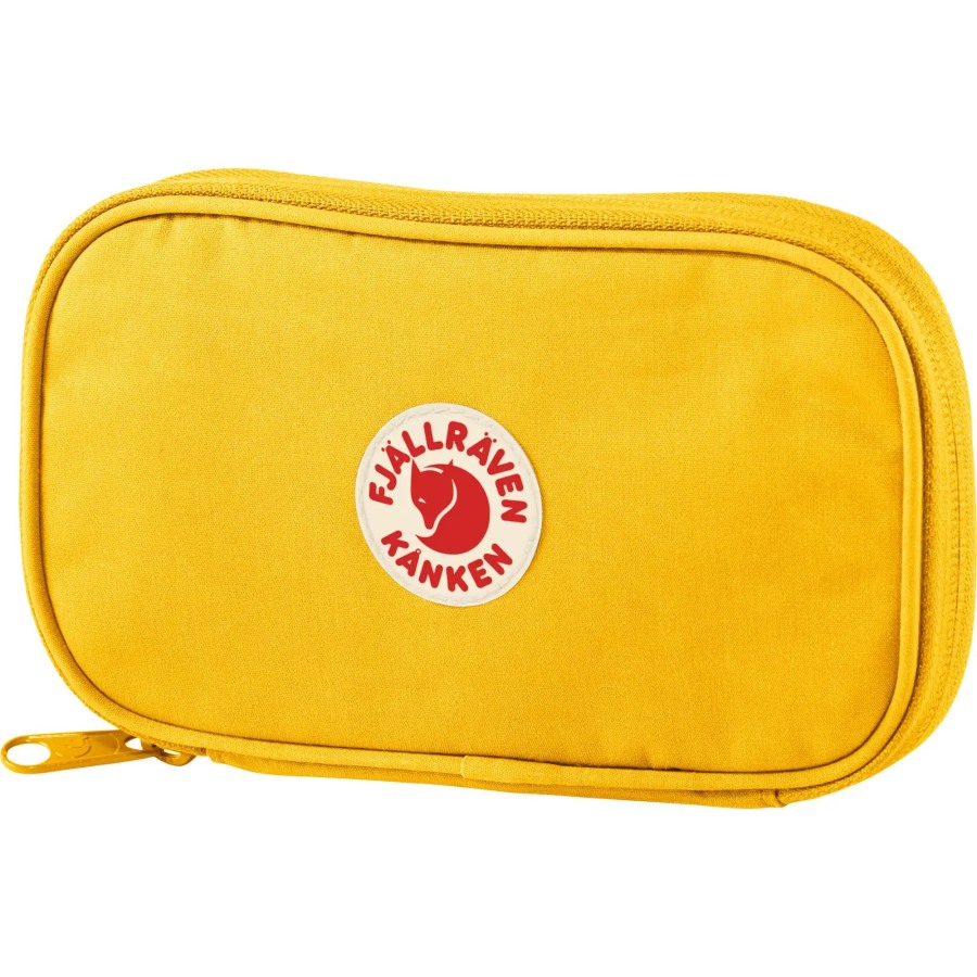 Warm Yellow Fjällräven Kånken Travel Wallet