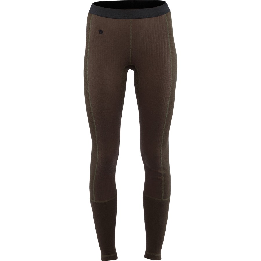 Fjällräven Värmland Woolterry Long Johns W Dark Olive