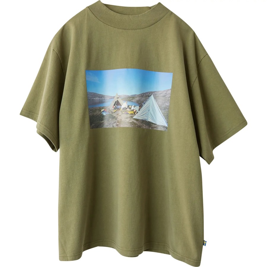 Green Rv Print A/F Fjällräven