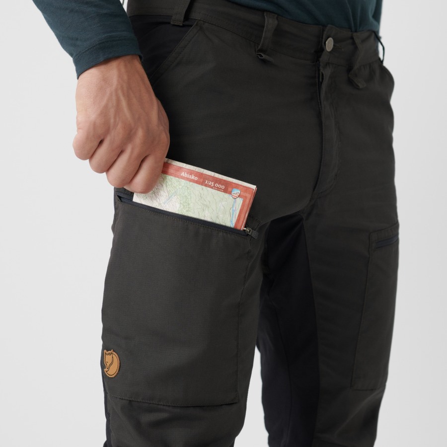 Abisko Lite Trekking Trousers M Reg Olive Fjällräven