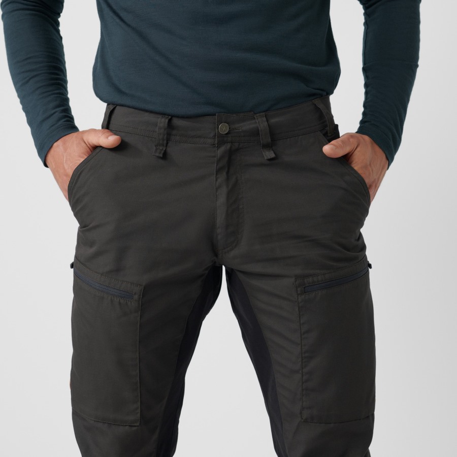 Abisko Lite Trekking Trousers M Reg Olive Fjällräven