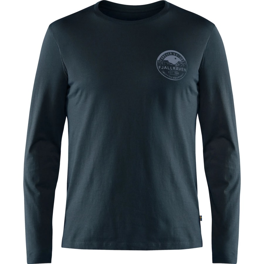Dark Navy Forever Nature Badge Ls M Fjällräven