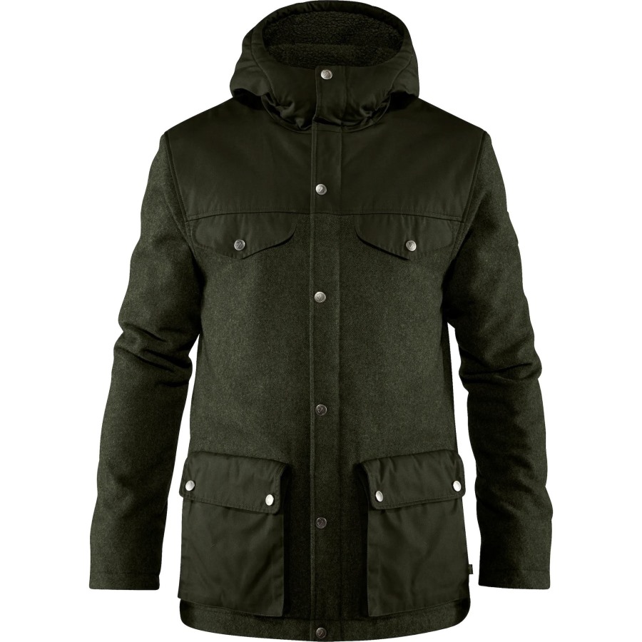 Deep Forest Greenland Re-Wool Jacket M Fjällräven