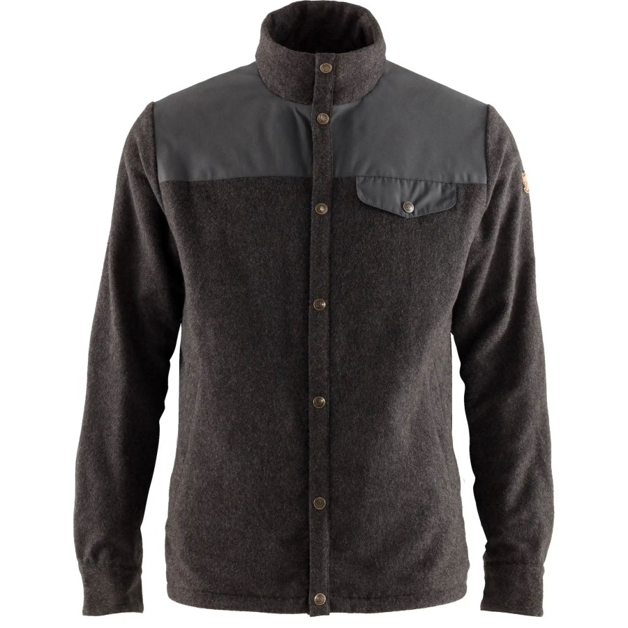 Stone Grey Canada Wool Padded Jacket M Fjällräven