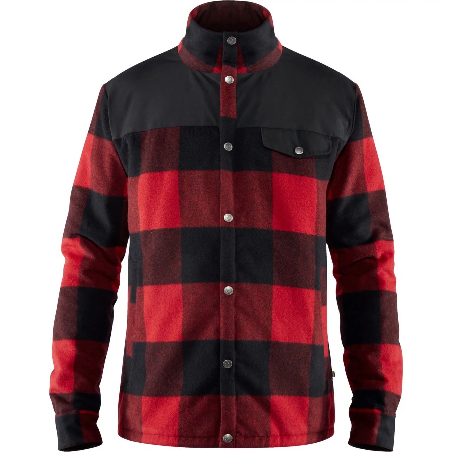 Fjällräven Red Canada Wool Padded Jacket M