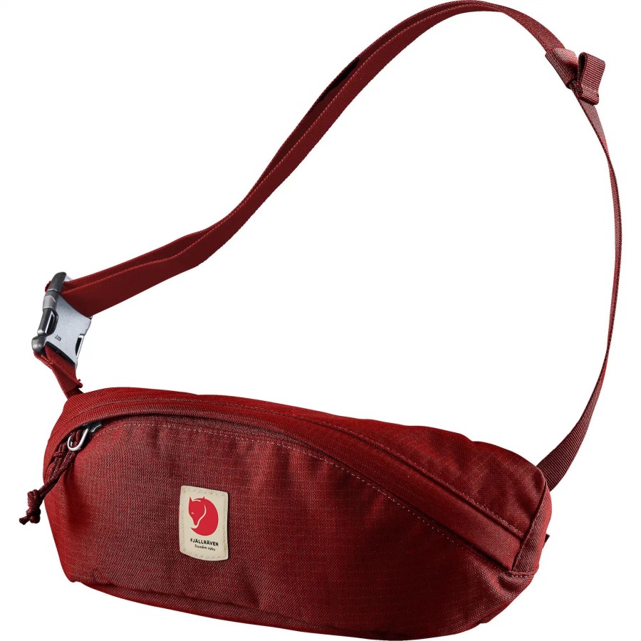 Dark Lava Fjällräven Ulvö Hip Pack Medium