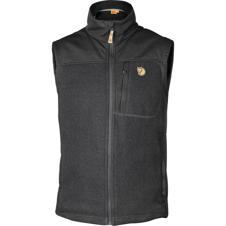 Graphite Buck Fleece Vest M Fashion Fjällräven