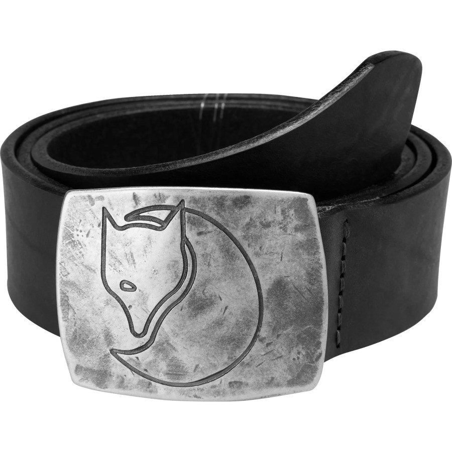 Fjällräven Black Murena Silver Belt