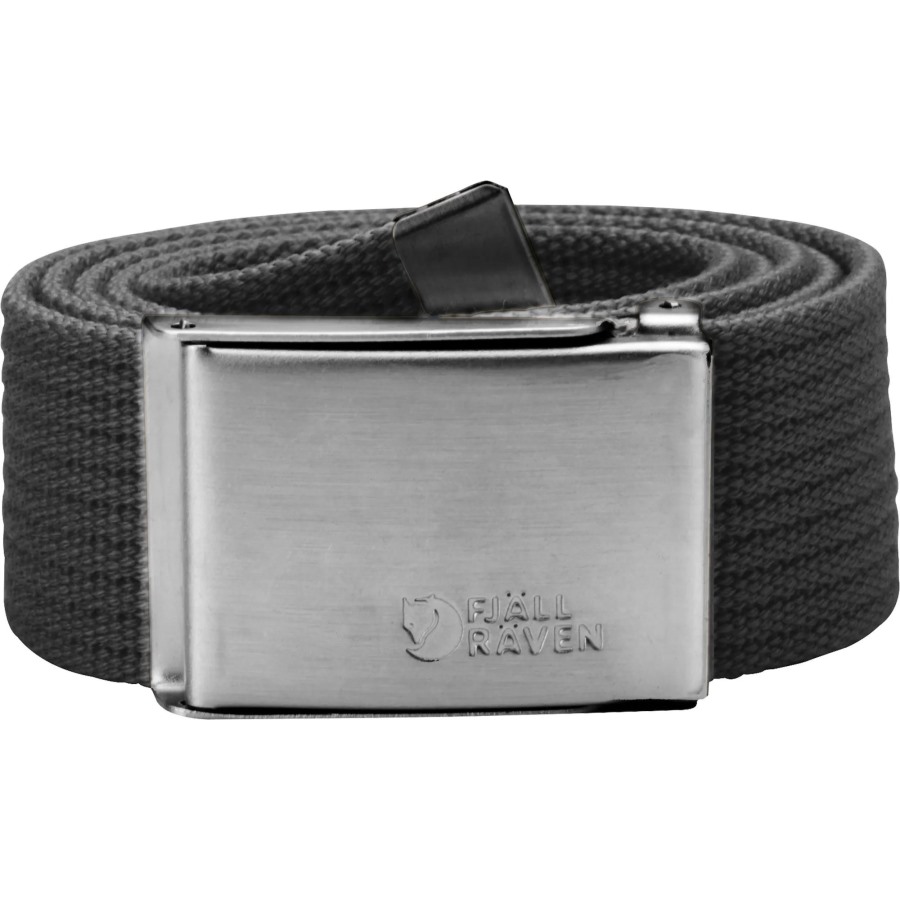 Fashion Fjällräven Canvas Belt Dark Grey