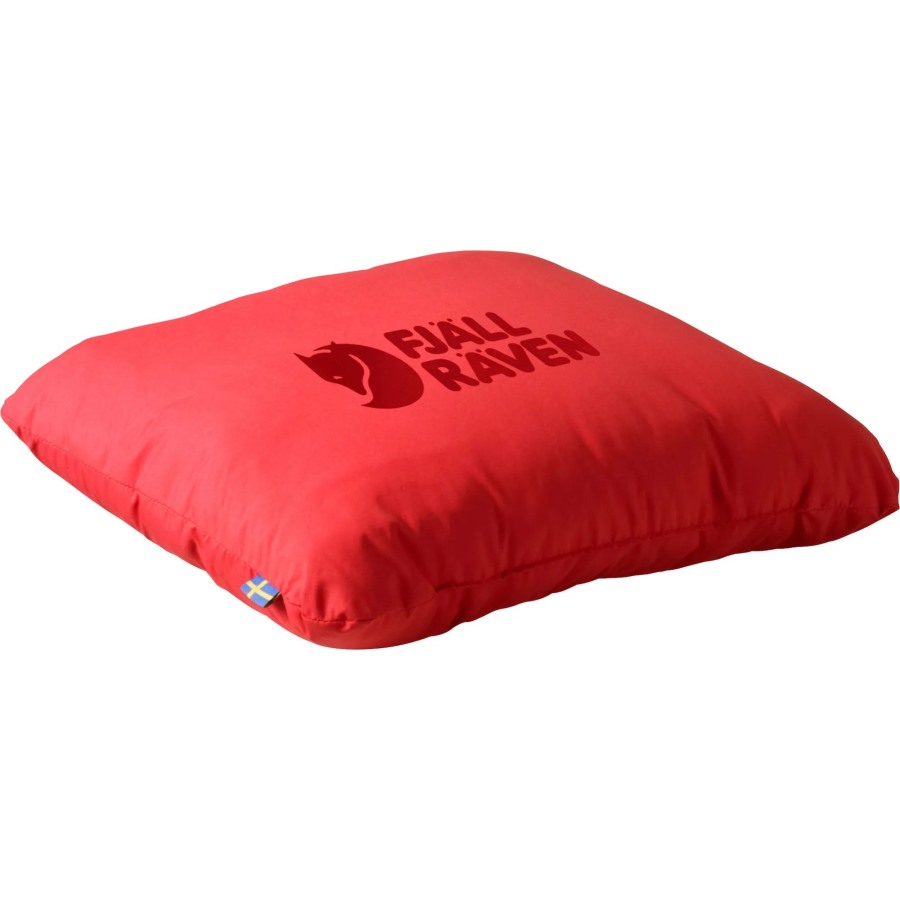 Red Fjällräven Travel Pillow