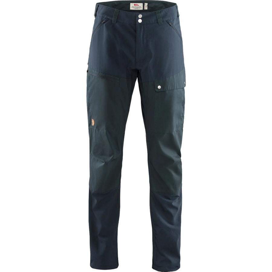 Dark Navy Fjällräven Abisko Midsummer Trousers M Reg