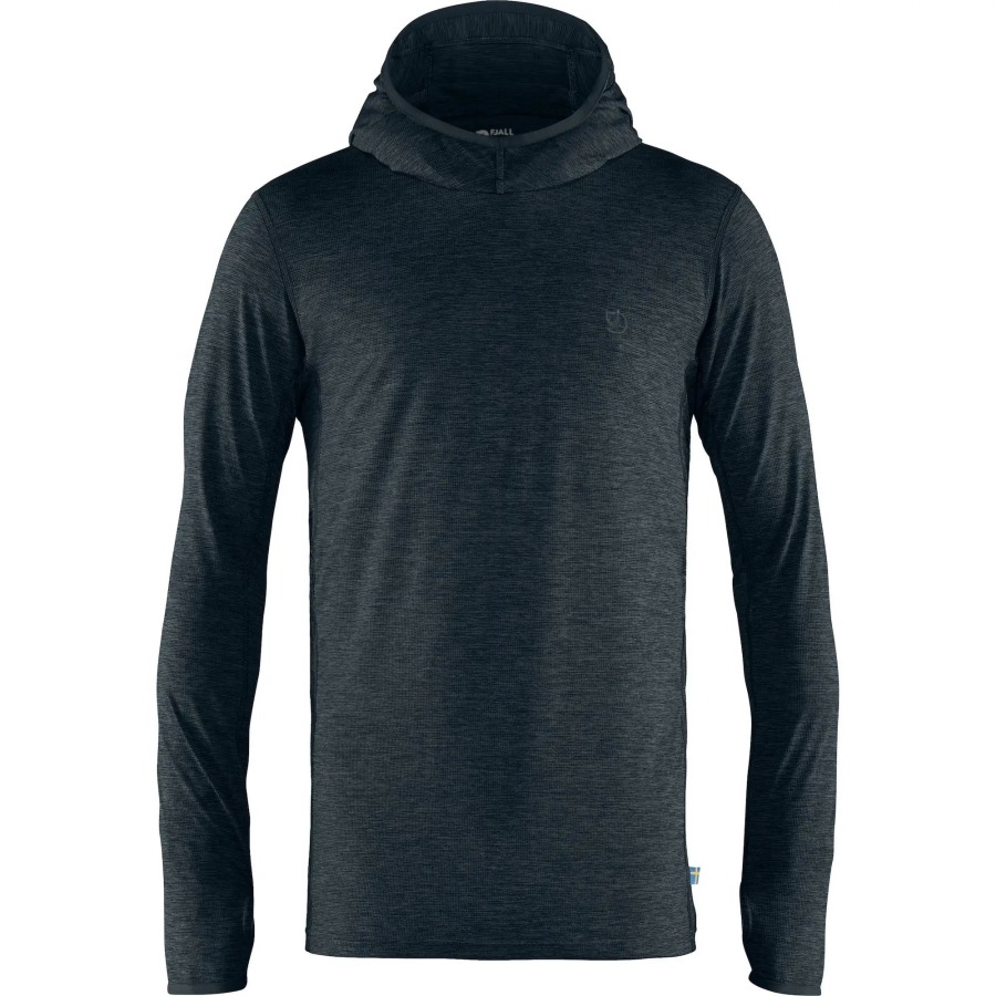 Abisko Sun Hoodie M Dark Navy Fjällräven