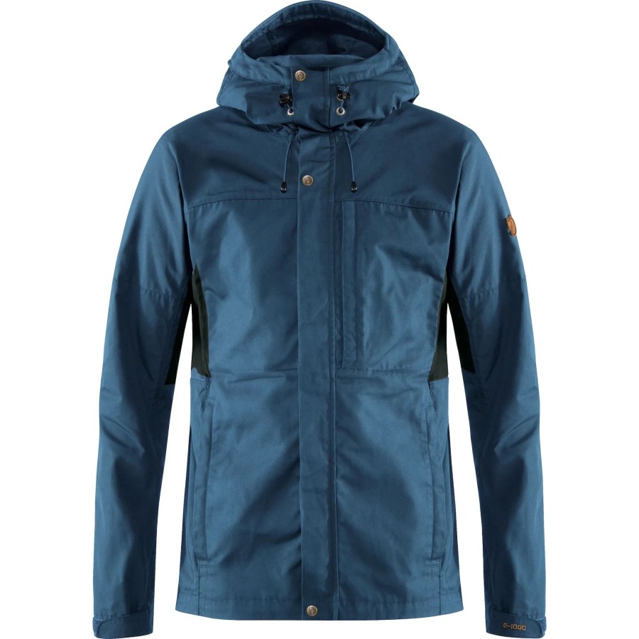 Kaipak Jacket M Fashion Fjällräven Uncle Blue-Dark Grey