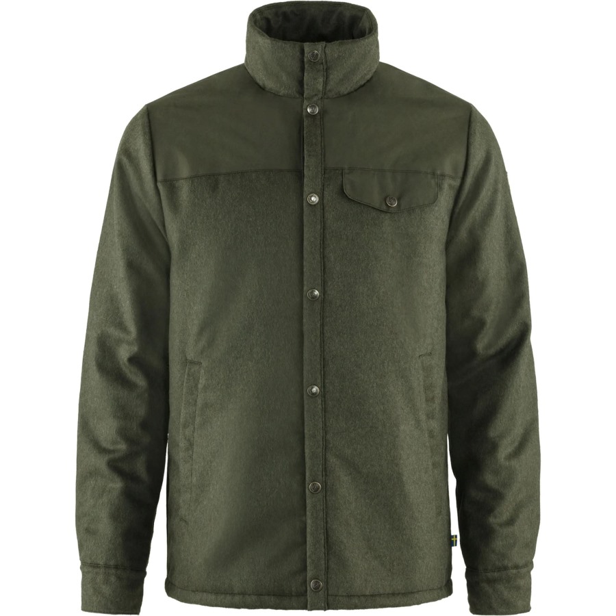 Fjällräven Canada Wool Padded Jacket M Deep Forest
