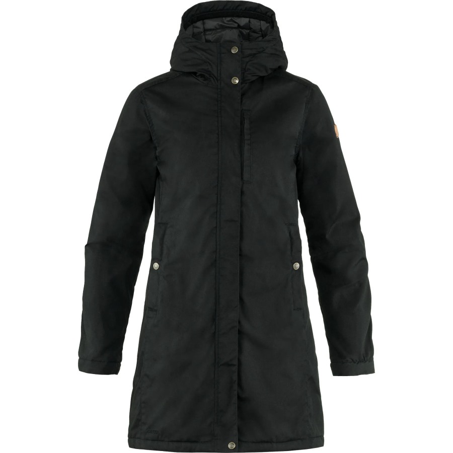 Black Kiruna Padded Parka W Fjällräven