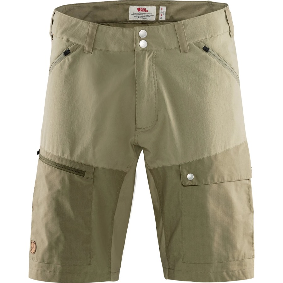 Abisko Midsummer Shorts M Fjällräven Savanna-Light Olive