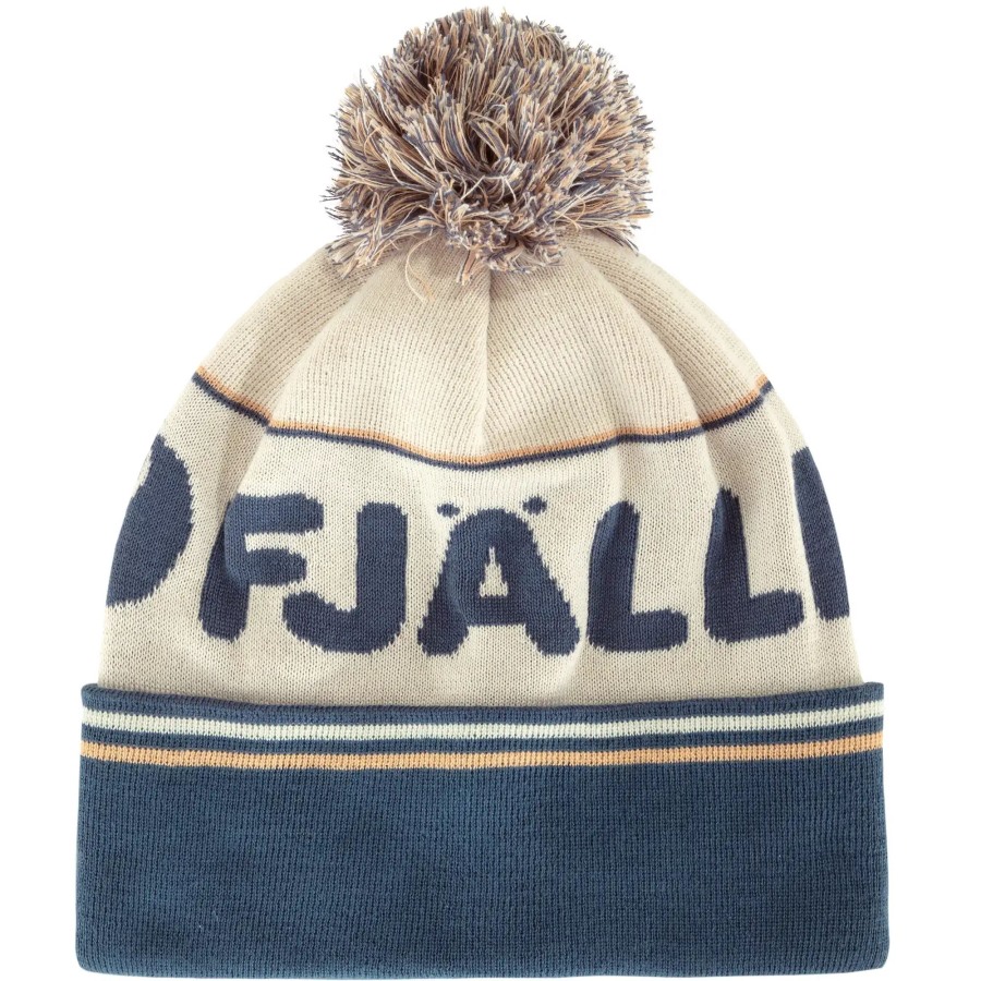 Pom Hat Fjällräven Chalk White-Indigo Blue
