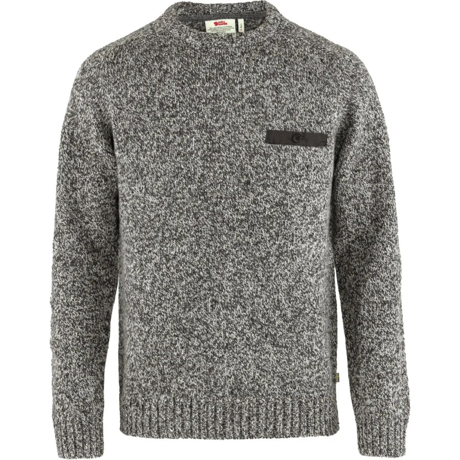 Grey Fjällräven Lada Round-Neck Sweater M