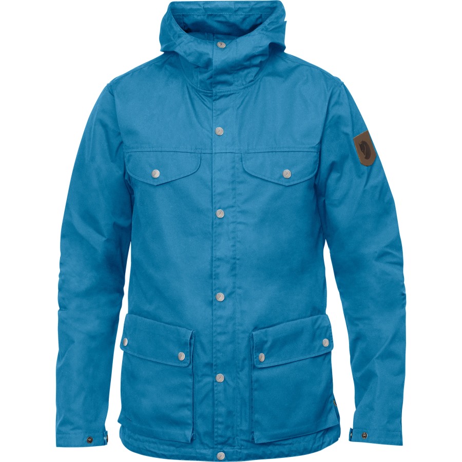 Azure Blue Fjällräven Greenland Jacket M