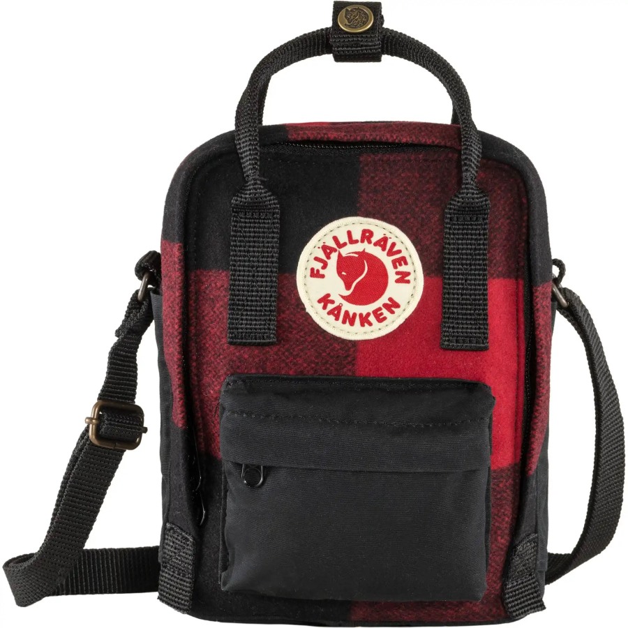 Kånken Re-Wool Sling Fjällräven Red-Black