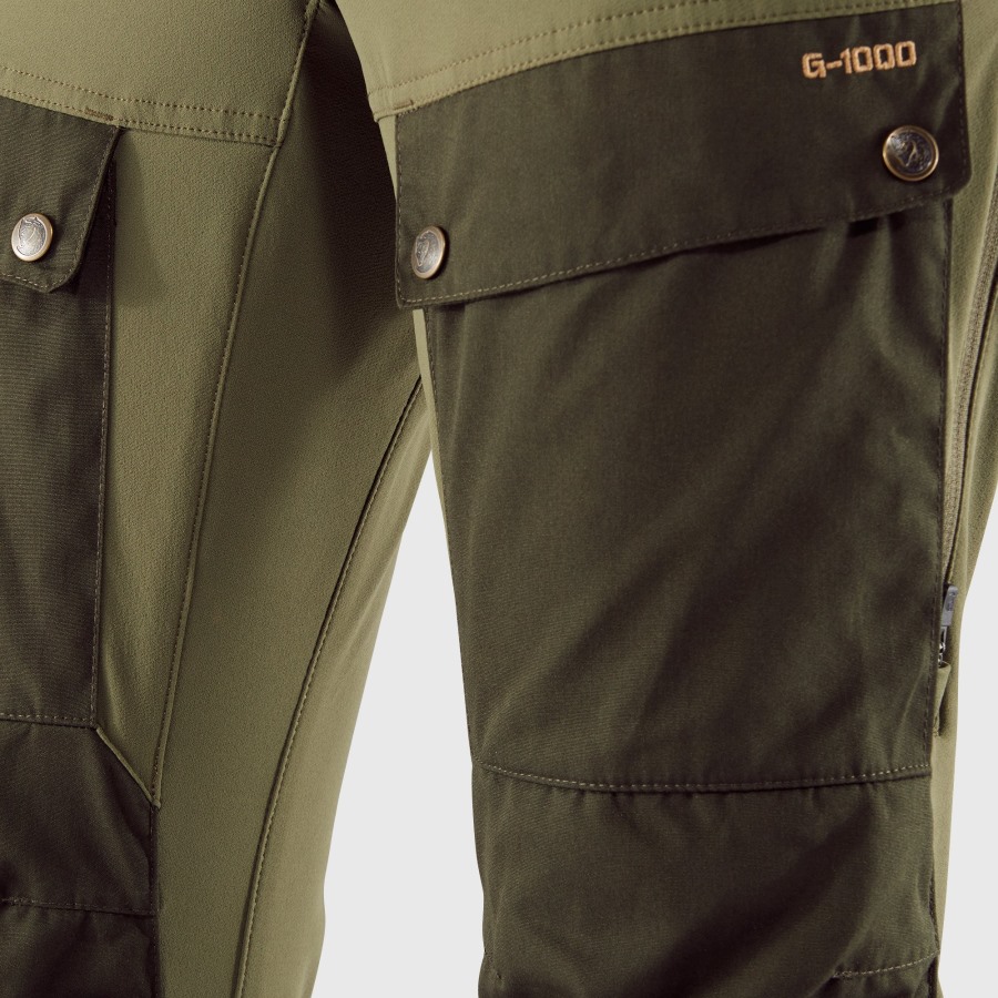 Deep Forest-Laurel Green Keb Trousers W Reg Fjällräven