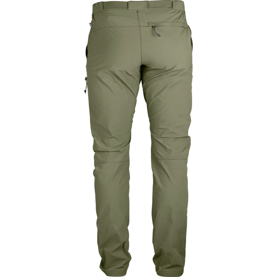 Green Fjällräven High Coast Hike Trousers M Long