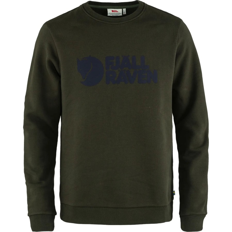 Deep Forest Fjällräven Logo Sweater M