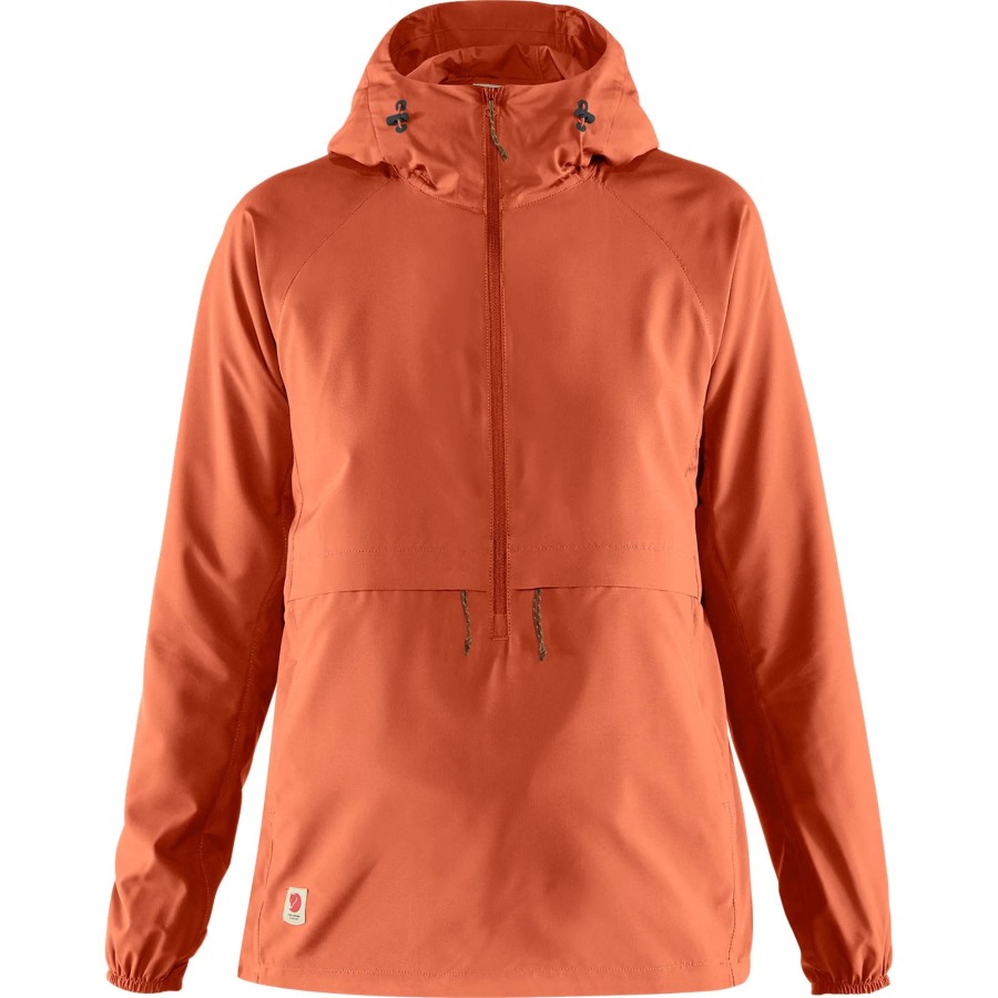 Fjällräven High Coast Lite Anorak W Rowan Red