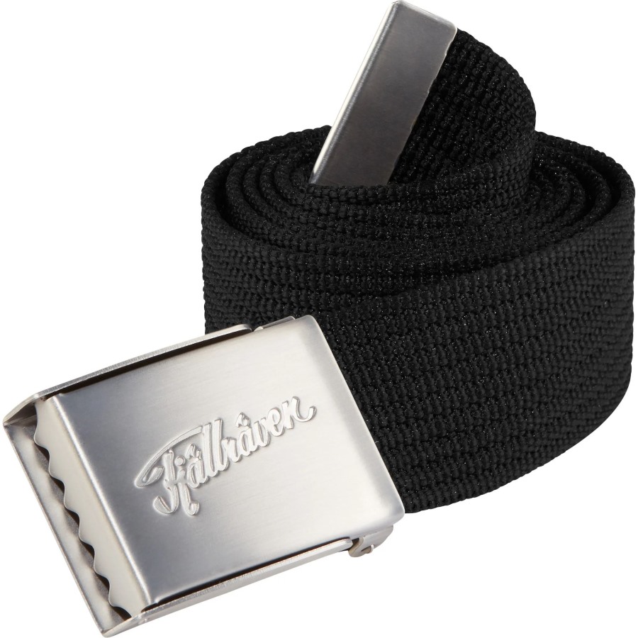 Fjällräven Övik Webbing Belt Black