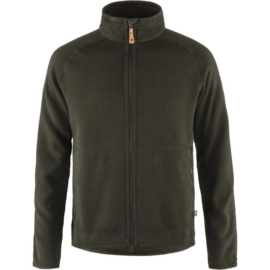 Deep Forest Övik Fleece Zip Sweater M Fjällräven