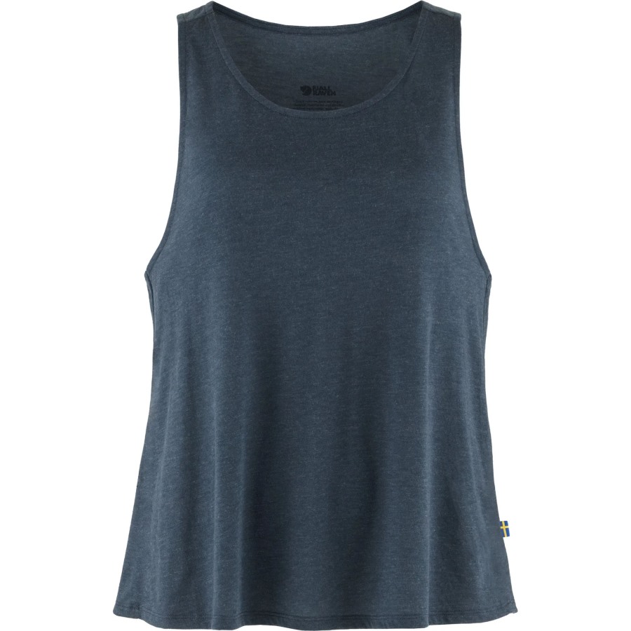 High Coast Loose Tank Top W Navy Fjällräven