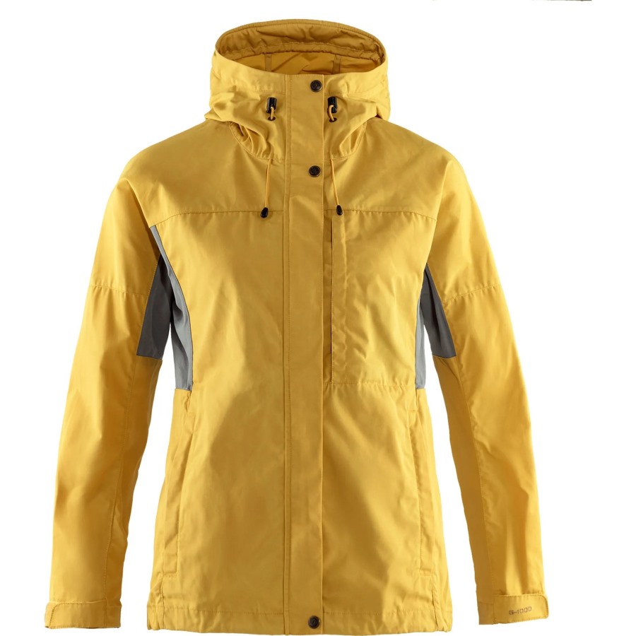 Kaipak Jacket W Fjällräven Ochre-Super Grey