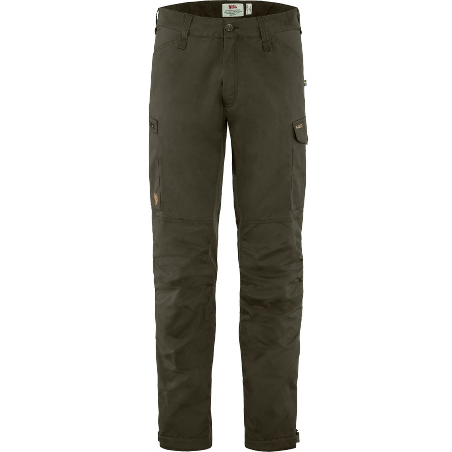 Kaipak Trousers M Long Dark Olive Fjällräven