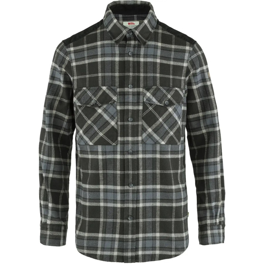 Black-Fog Övik Twill Shirt M Fjällräven