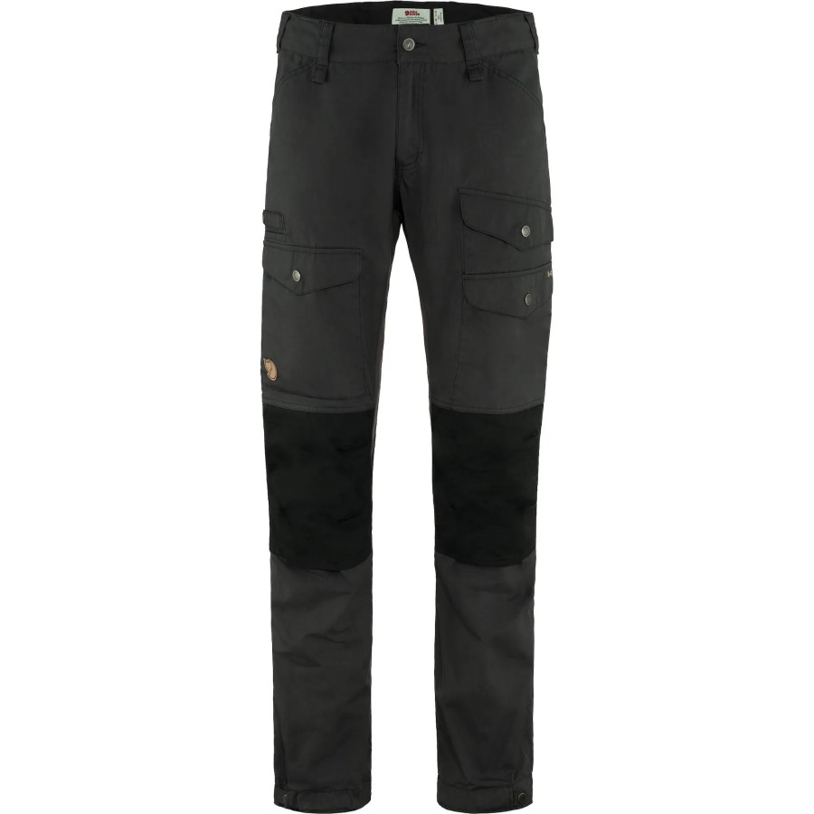 Fjällräven Dark Grey-Black Vidda Pro Ventilated Trousers M Long