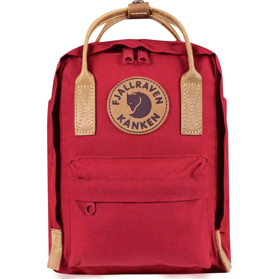 Deep Red Fjällräven Kånken No. 2 Mini