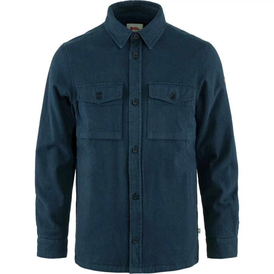 Fjällräven Övik Lite Padded Shirt M Dark Navy-Dark Navy