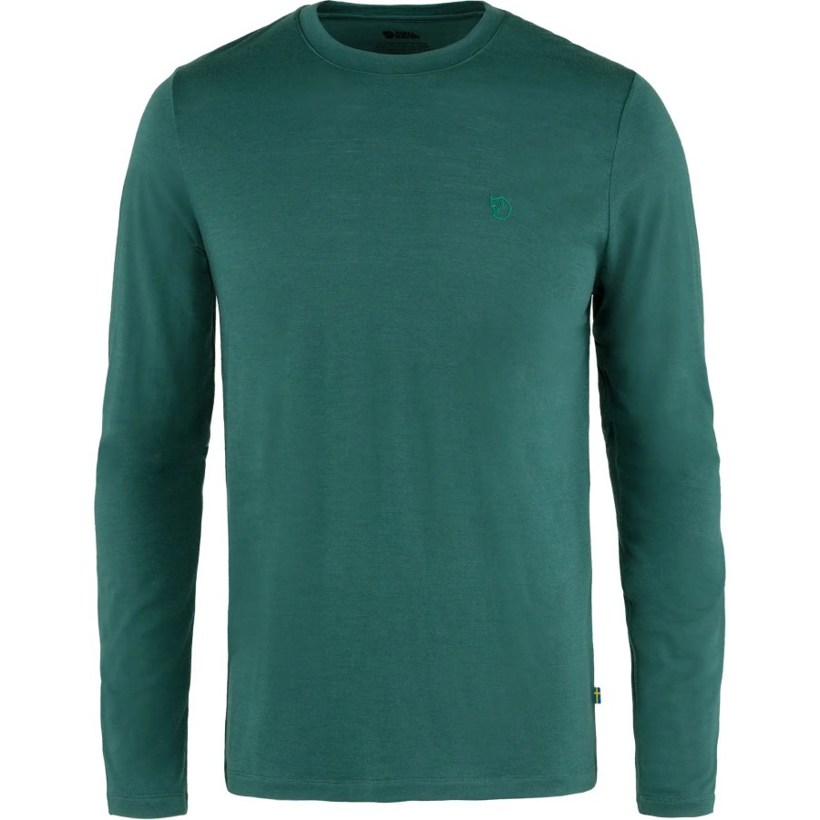 Fjällräven Arctic Green Abisko Wool Ls M