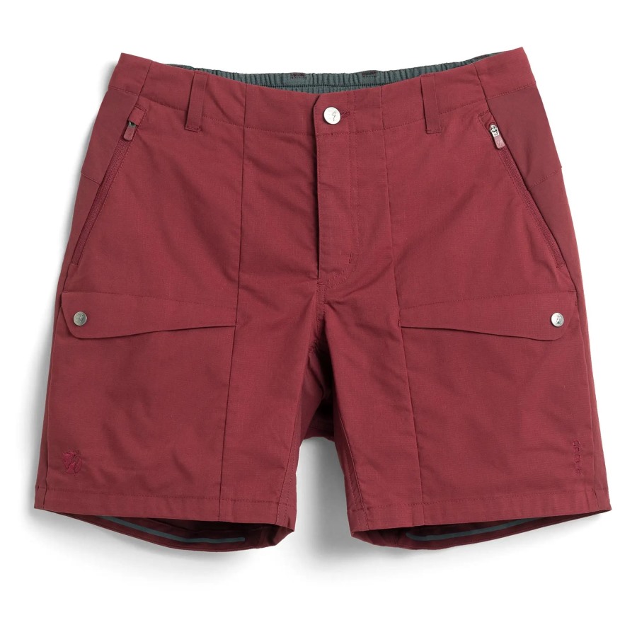 S/F Rider'S Hybrid Shorts W Bordeaux Red Fjällräven