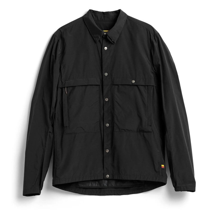 Black Fjällräven S/F Rider'S Wind Jacket M