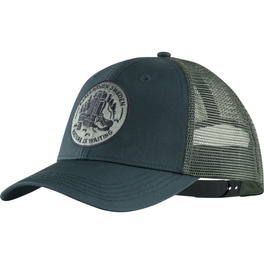 Fikapaus Långtradarkeps Dark Navy Fjällräven