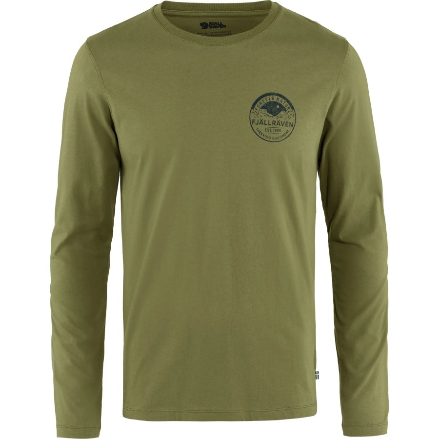 Fjällräven Caper Green Forever Nature Badge Ls M