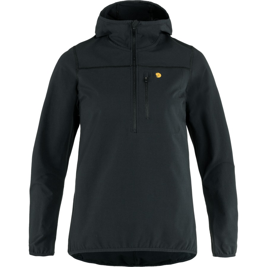 Bergtagen Stretch Half Zip W Black Fjällräven