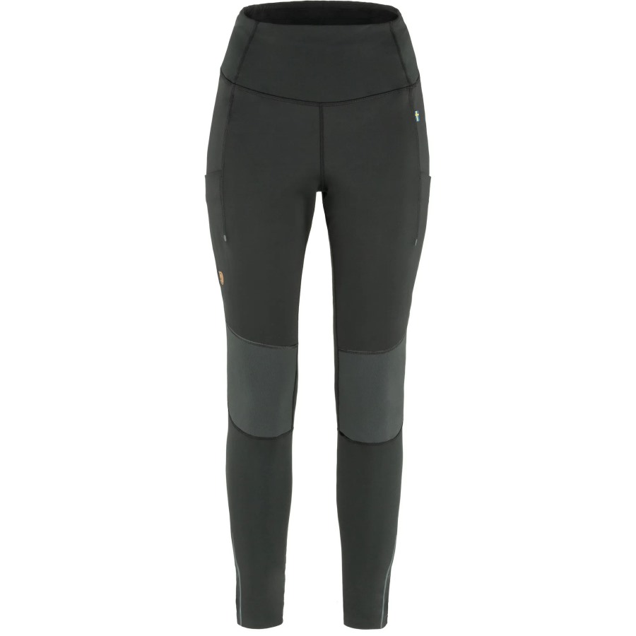 Fjällräven Black-Iron Grey Abisko Vrm Trekking Tights W