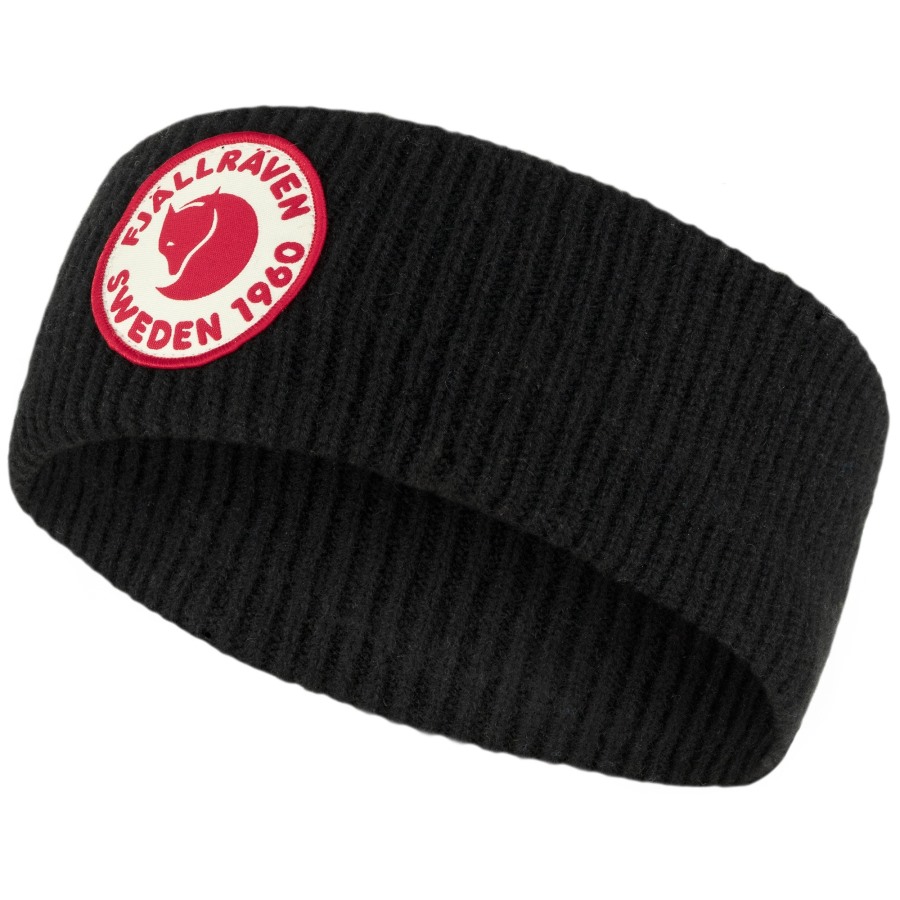 Fjällräven Black 1960 Logo Headband