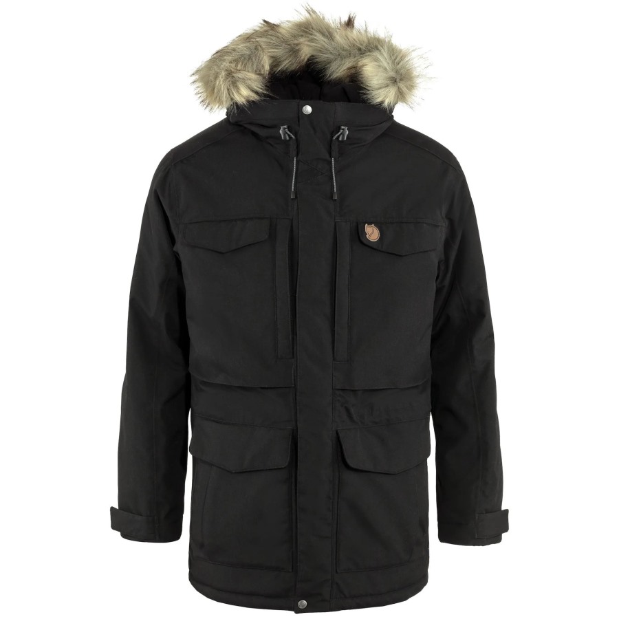 Black Fjällräven Nuuk Parka M
