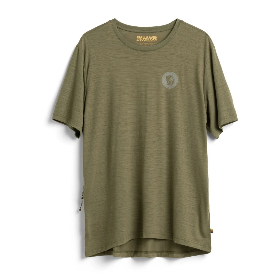 Green Fjällräven S/F Wool T-Shirt M